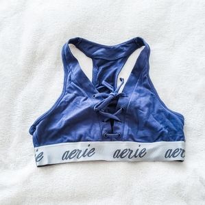 ☀️2/10☀️ Aerie Navy Blue Bra